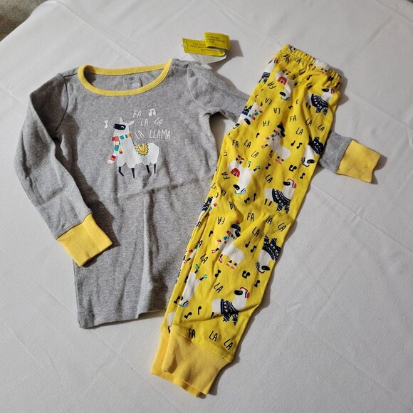 Gymboree Outlet NWT size 3 Llama pajama set. Mixed Bin Z26 - Picture 2 of 3